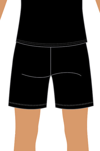 Top Dog Guys Short in Black with Crystal Logo